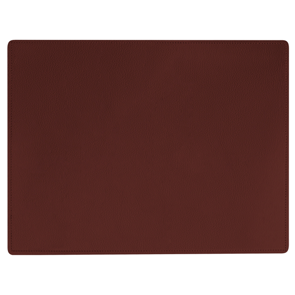 Sottopiatto rettangolare Talk 41x31cm bordeaux Stilcasa