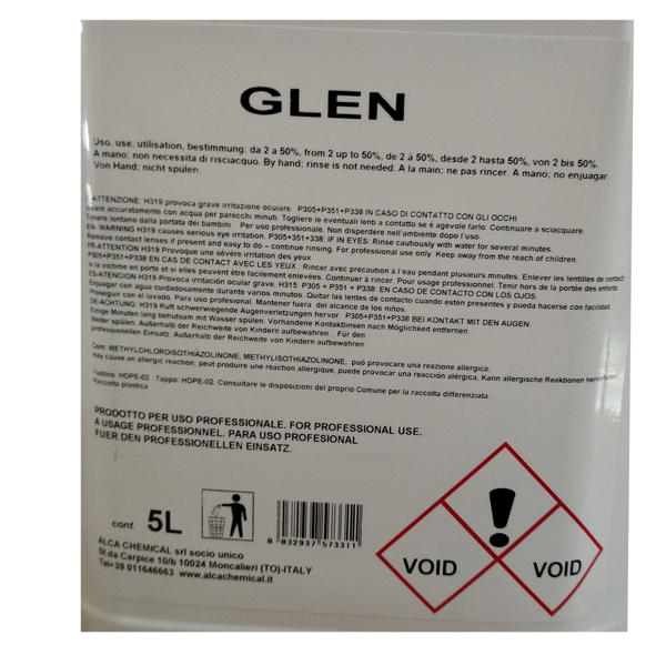 Detergente deodorante Glen erbe di brughiera Alca tanica da 5 L